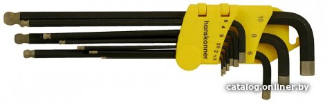 Набор ключей Hanskonner HK1045-04-9-L (9 предметов)