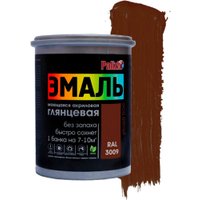 Эмаль Palizh Глянцевая 1 кг (оксид красный)