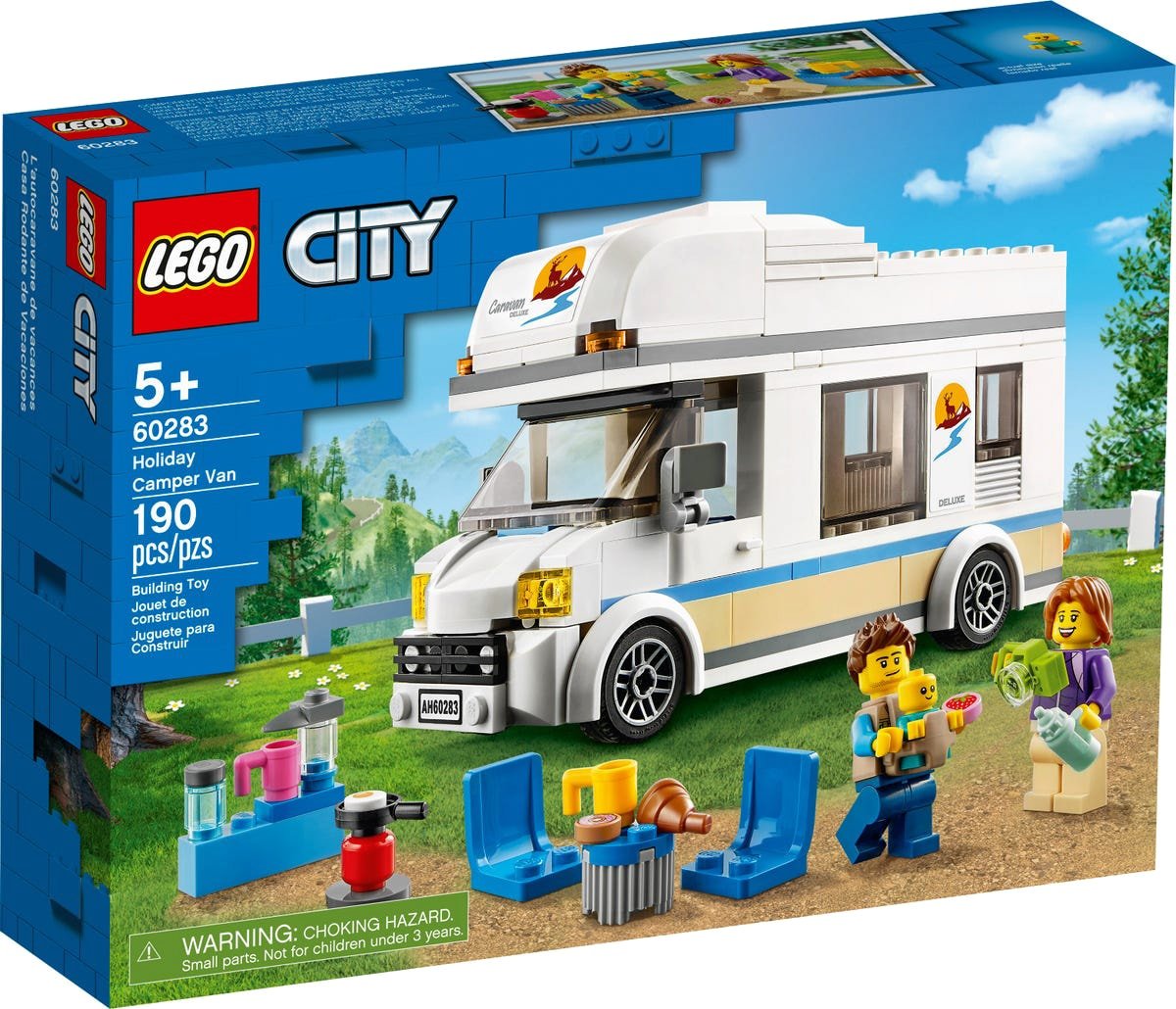 

Конструктор LEGO City 60283 Отпуск в доме на колёсах