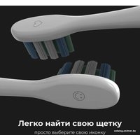 Электрическая зубная щетка AENO DB1S (3 насадки, белый)