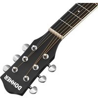 Акустическая гитара Donner DAG-1CB Black (с комплектом аксессуаров) в Бобруйске