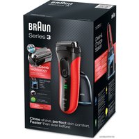 Электробритва Braun Series 3 3050cc (красный)