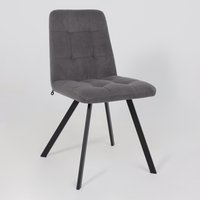 Стул Мамадома Rommy (b28 Antracite Lux/черный)