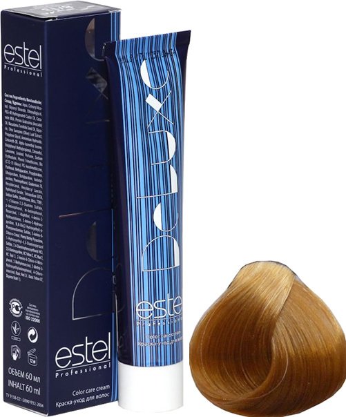 

Крем-краска для волос Estel Professional De Luxe 9/34 блондин золотисто-медный