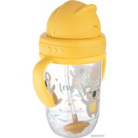 Поильник Canpol babies Exotic Animals 56/606 (желтый, 270 мл)