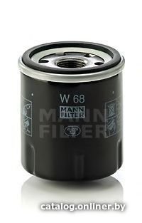 Масляный фильтр MANN-filter W68
