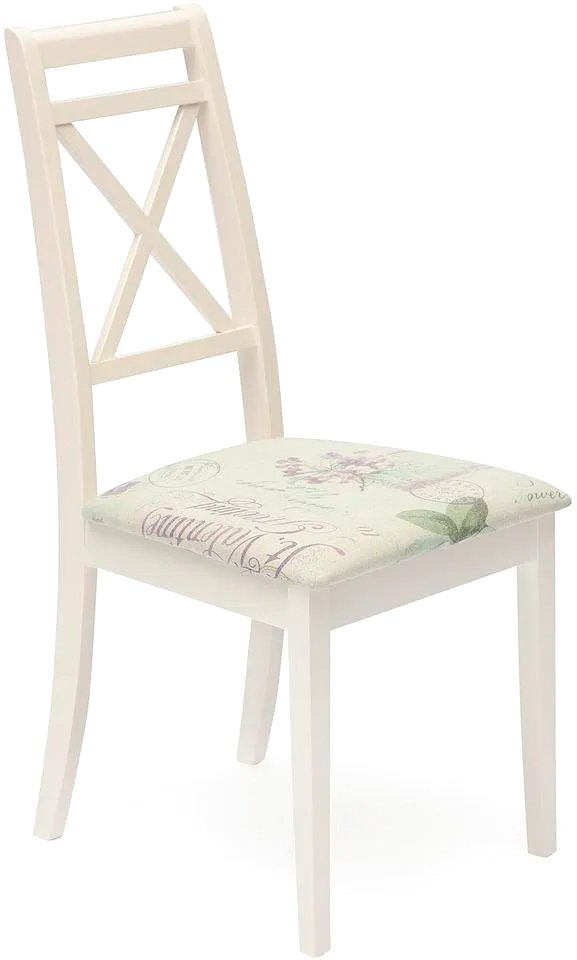 

Стул TetChair Picasso PC-SC (дерево гевея/Ivory White/слоновая кость/ткань прованс №13)
