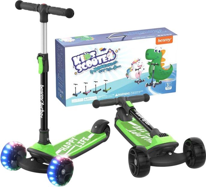 

Трехколесный самокат Besrey BR-K402S (зеленый)
