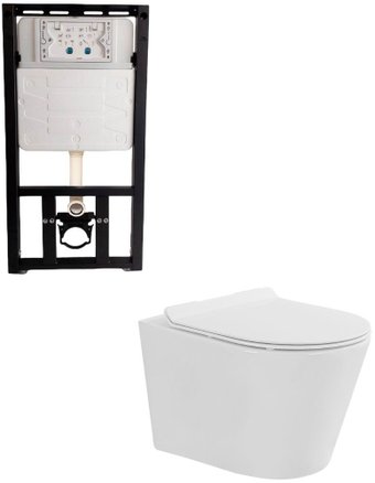 Унитаз подвесной Milleau Ness 201 MR0425-A5.201GW