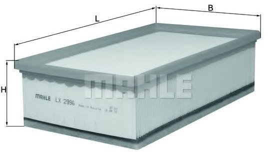 

Воздушный фильтр Mahle Knecht LX2996