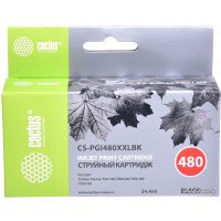 Картридж CACTUS CS-PGI480XXLBK (аналог Canon PGI-480XXL PGBK)