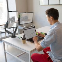 Кронштейн для монитора Kromax Office-14 (черный)