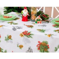 Скатерть АртПостель Серебряный звон СБ.150.220 220x150