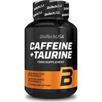 Предтренировочный комплекс BioTech USA Caffeine&Taurine (60 капсул)