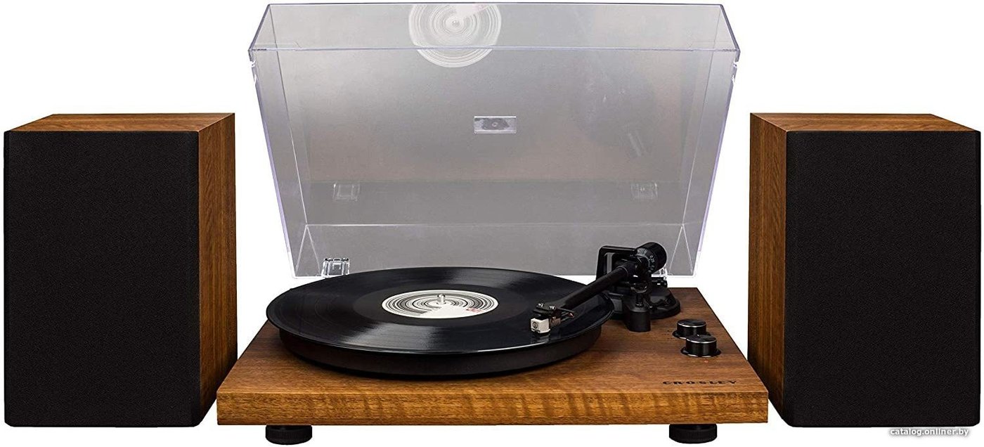 Виниловый проигрыватель Crosley C62 Walnut