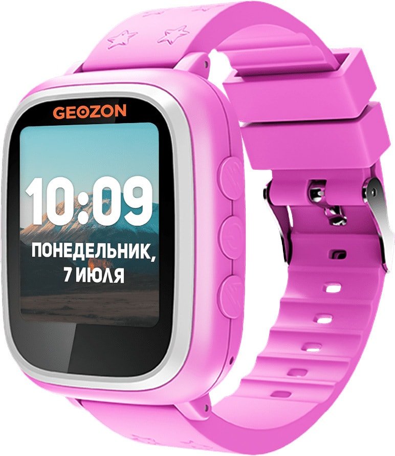 

Детские умные часы Geozon Lite (розовый)