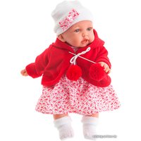 Пупс Antonio Juan Азалия в красном 12020