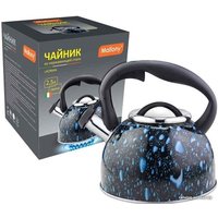 Чайник со свистком Mallony Lacrima (черный)