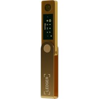 Аппаратный криптокошелек Ledger Nano X (золотистый)