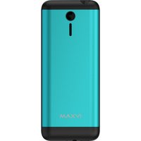 Кнопочный телефон Maxvi X10i (аква)