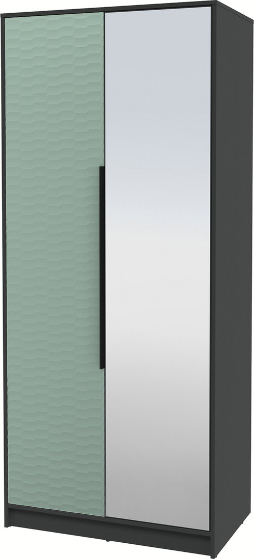 

Шкаф распашной Интерлиния Концепт Зодиак КТ-Ш2з (антрацит/мята)