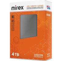 Внешний накопитель Mirex Legion Silverace 4TB 13630-UHDLES40
