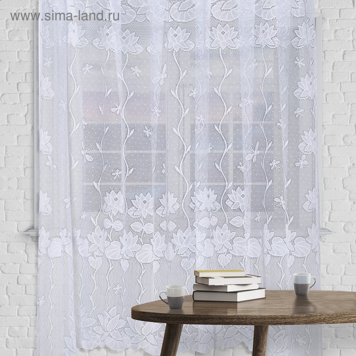 

Тюль Лента 1038038 2x1.65 м (белый)