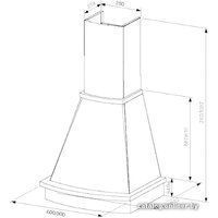 Кухонная вытяжка Best BOSCA (90) 650 м3/ч
