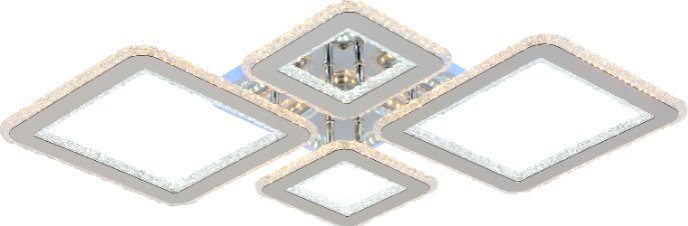 

Припотолочная люстра Mirastyle MX-8417/2+2A CR MLR