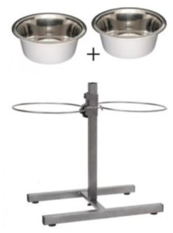 Миски на подставке Barry King BK-18343