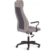 Офисное кресло TetChair Aviator флок/ткань (серый/серый)
