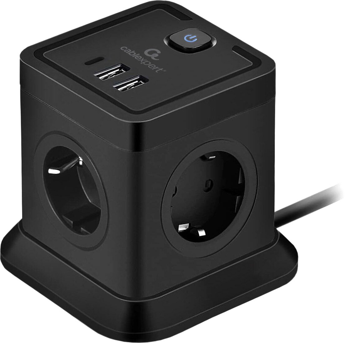 

Сетевой фильтр Cablexpert TWR-4-CU2-B-2