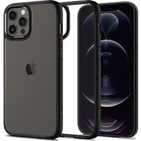 Чехол для телефона Spigen Ultra Hybrid для iPhone 12/iPhone 12 Pro ACS01703 (черный)