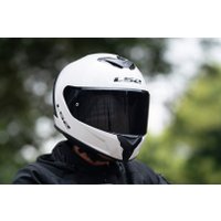 Мотошлем LS2 FF820 Rapid III Solid (S, черный глянцевый)