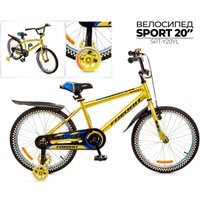 Детский велосипед Favorit Sport 20 SPT-Y20YL (желтый)
