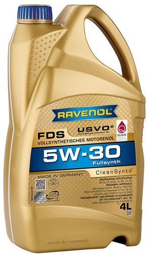 Моторное масло Ravenol FDS SAE 5W-30 4л