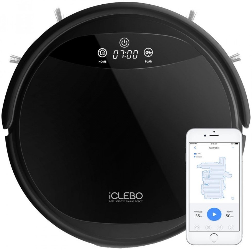 

Робот-пылесос iClebo G5 (черный)