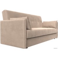 Диван Лига диванов Лига-018 117835 (велюр бежевый)