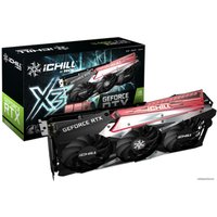 Видеокарта Inno3D GeForce RTX 3060 Ti iChill X3 Red LHR C306T3-08D6X-1671VA39H