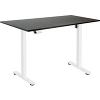 Стол для работы стоя ErgoSmart Electric Desk Slim 1200х650х18 мм (дуб мореный/белый)