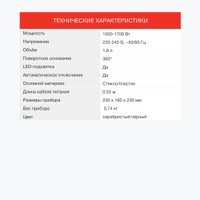 Электрический чайник StarWind SKG1779