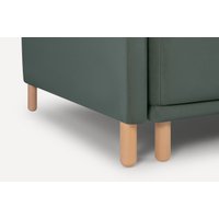 Угловой диван Divan Нордика мини Velvet Olive 264428 (зеленый)