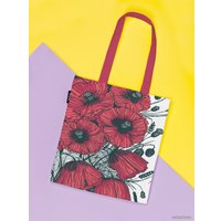 Сумка шоппер JoyArty Багряные маки bsh_28910
