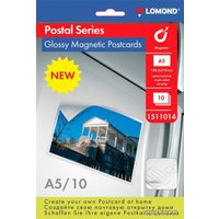 Бумага с магнитным слоем Lomond Glossy Magnetic Postcards A5 660 г/м2 10 листов 1511014