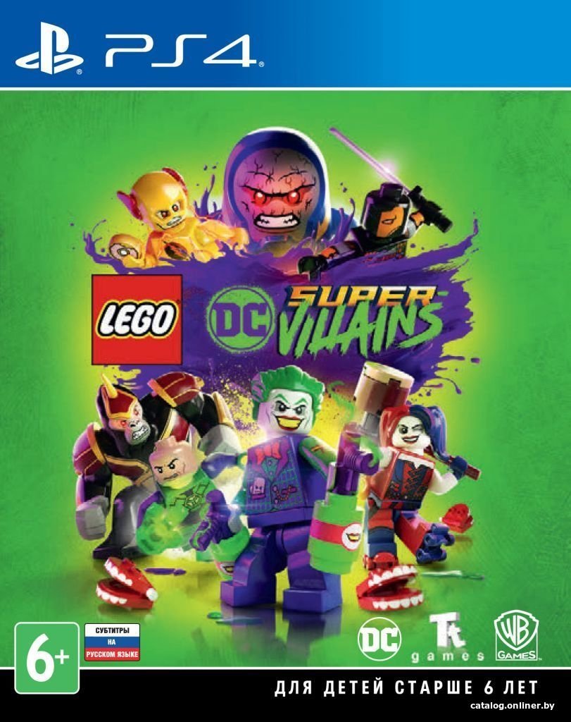 LEGO Суперзлодеи DC для PlayStation 4