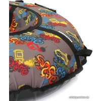 Тюбинг Hubster Люкс Pro S 110 см (граффити)