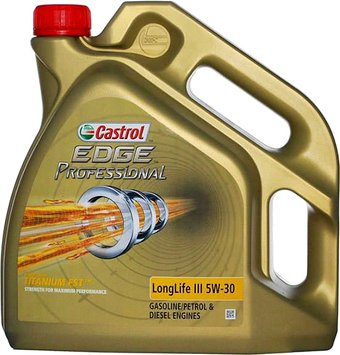 Моторное масло Castrol EDGE Professional LongLife III 5W-30 5л