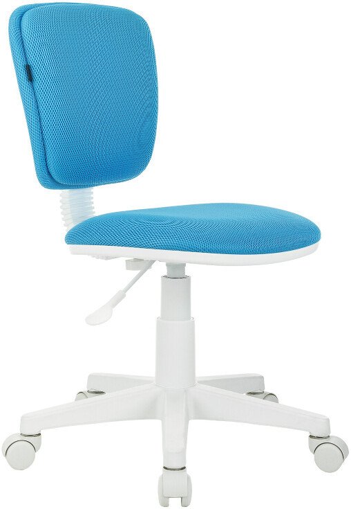 Компьютерное кресло Brabix Joy MG-204W без подлокотников 533012 (белый/голубой TW-55)