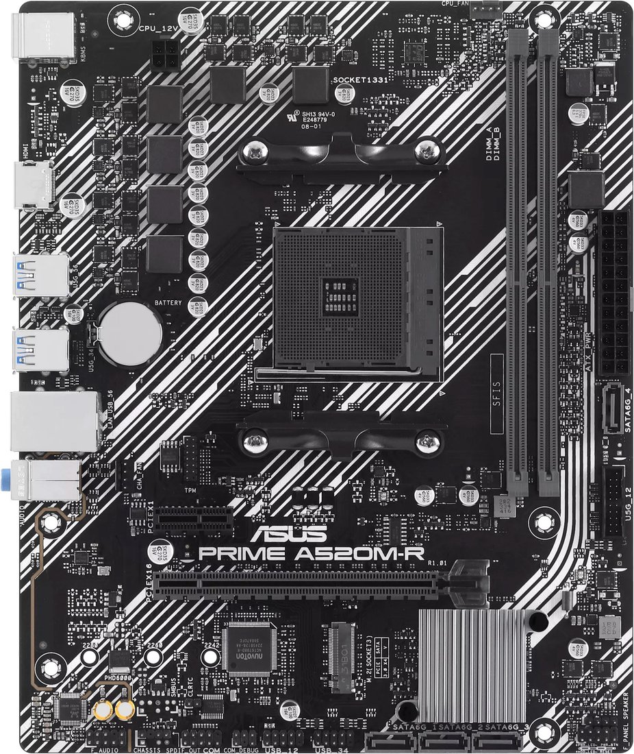 

Материнская плата ASUS Prime A520M-R