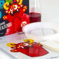 Набор для опытов Lori Монстрики. Красный монстрик Крф-014